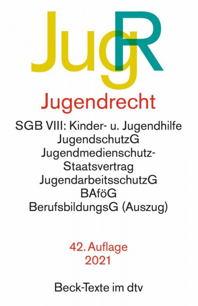 Jugendrecht: Rechtsstand: 1. Januar 2021 (Beck-Texte im dtv)