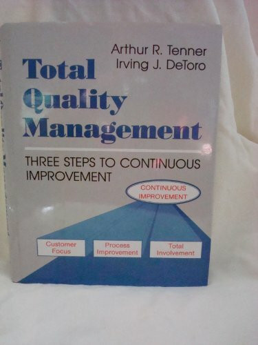 Total Quality Management: Three Steps to Continuous Improvement
