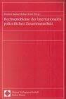 Rechtsprobleme der internationalen polizeilichen Zusammenarbeit