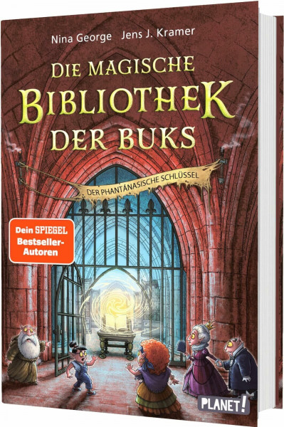 Die magische Bibliothek der Buks 3: Der Phantánasische Schlüssel: Spannend-skurriles Abenteuer über die Macht der Bücher (3)