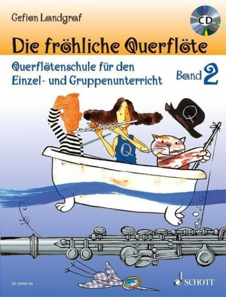 Die fröhliche Querflöte Band 2 mit CD