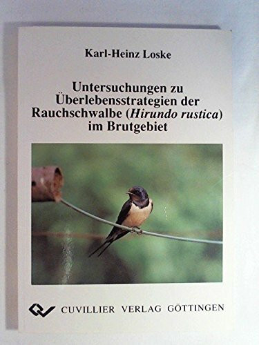 Untersuchungen zu Überlebensstrategien der Rauchschwalbe (Hirundo rustika) im Brutgebiet.