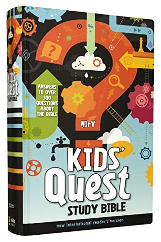 NIrV, Kids' Quest Study Bible, Hardcover: Answers to over 500 Questions about the Bible NIrV, Kids' Quest Study Bible, Hardcover: Answers to over 500 Questions about the Bible