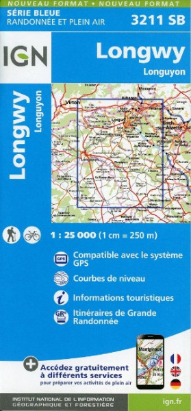 Longwy. Longuyon 1:25 000