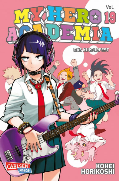 My Hero Academia 19: Abenteuer und Action in der Superheldenschule | Mit Glow-in-the-Dark-Effekt auf dem Cover – nur in der 1. Auflage!