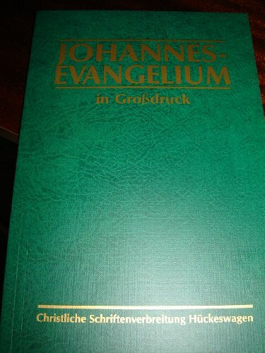 Johannes-Evangelium: Großdruck
