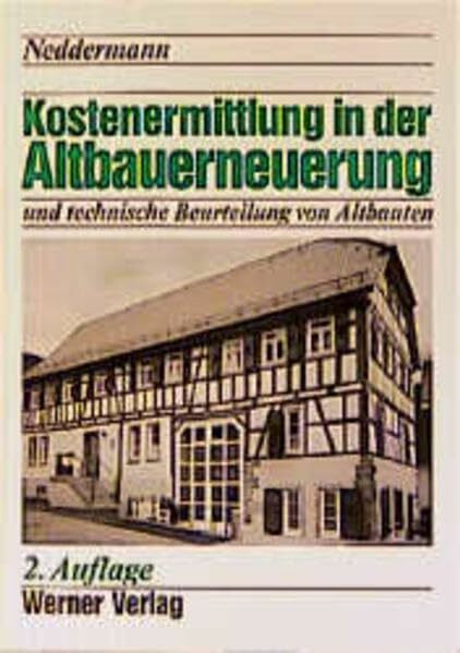 Kostenermittlung in der Altbauerbeuerung