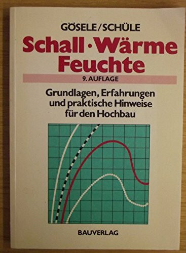 Schall, Wärme, Feuchte: Grundlagen, Erfahrungen und praktische Hinweise für den Hochbau (Veröffentlichungen der "Forschungsgemeinschaft Bauen und Wohnen FBW")
