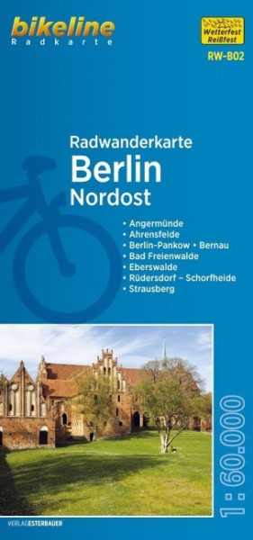 Bikeline Radwanderkarte Berlin Nordost 1 : 60 000