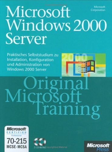 Microsoft Windows 2000 Server, m. 2 CD-ROMs