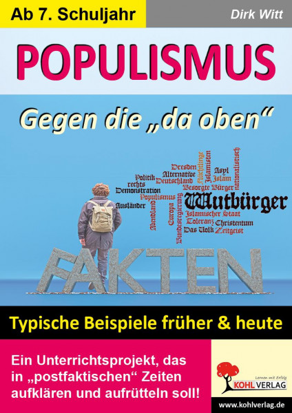 Populismus - Gegen die "da oben" - ab 7. Schuljahr