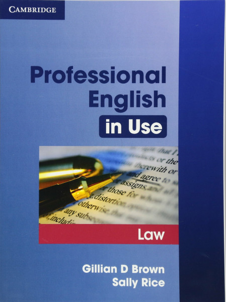 Professional English in Use Law: Book with Answers