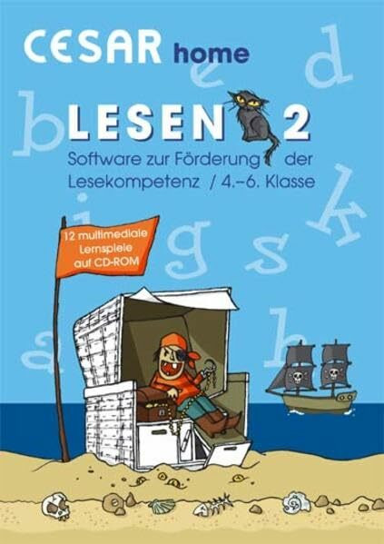 CESAR home - Lesen 2: Förderung der Lesekompetenz (4. bis 6. Klasse): Software zur Förderung der Lesekompetenz / 4. bis 6 Klasse. 12 multimediale ... Für Windows XP/Vista/7 (CESAR Lernspielreihe)