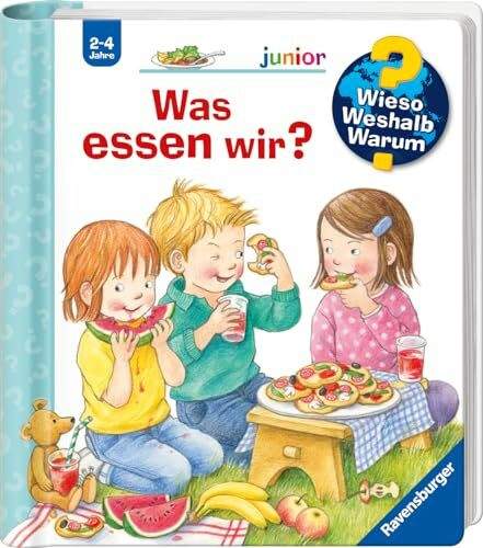 Wieso? Weshalb? Warum? junior, Band 53 - Was essen wir? (Sachbuch ab 2 Jahre - mit Klappen) (junior, 53)