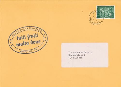 Michael Buthe & Toni Gerber: tutti frutti molto bene