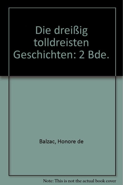 Die dreißig tolldreisten Geschichten