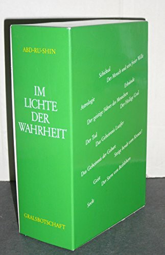 Im Lichte der Wahrheit. Gralsbotschaft. 3 Bände