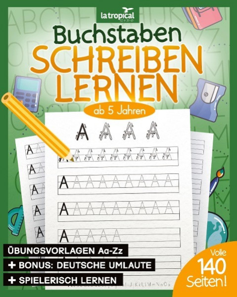 Buchstaben schreiben lernen ab 5 Jahren