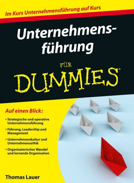 Unternehmensführung für Dummies: Im Kurs Unternehmensführung auf Kurs