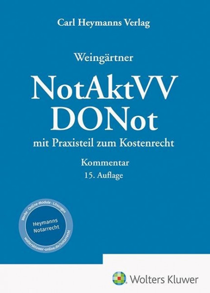 Weingärtner, DONot / NotAktVV - Kommentar