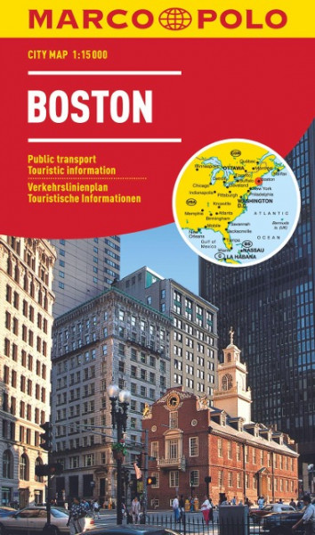 MARCO POLO Cityplan Boston 1 : 15.000