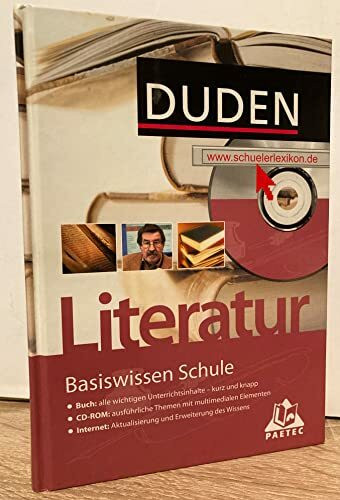 Duden Basiswissen Schule, m. CD-ROM, Literatur: 7. Klasse bis Abitur