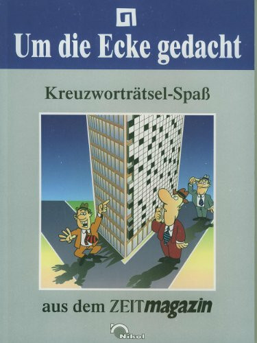 Um die Ecke gedacht. Dunkelblau. Kreuzworträtsel- Spaß aus dem ZEITMagazin