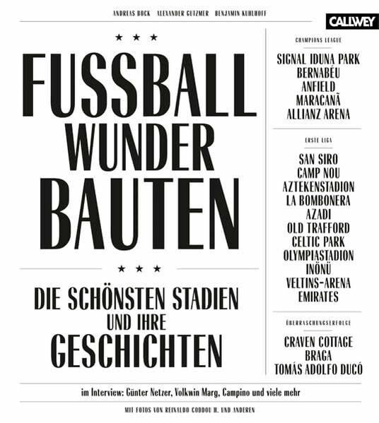 Fussball-Wunder-Bauten: Die schönsten Stadien und ihre Geschichten