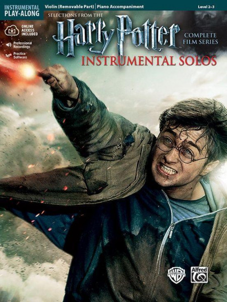 Harry Potter Instrumental Solos for Strings: Violin, Book & Online Audio/Software