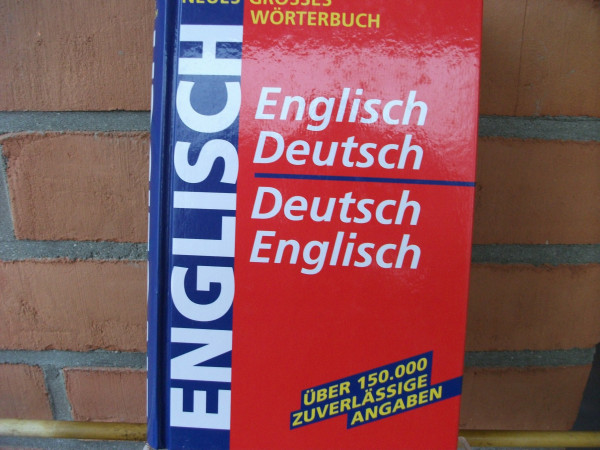 Neues Grosses Wörterbuch - Englisch-Deutsch - Deutsch-Englisch