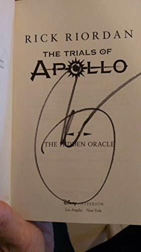 Trials of Apollo, The Book One The Hidden Oracle (Signed Edition)