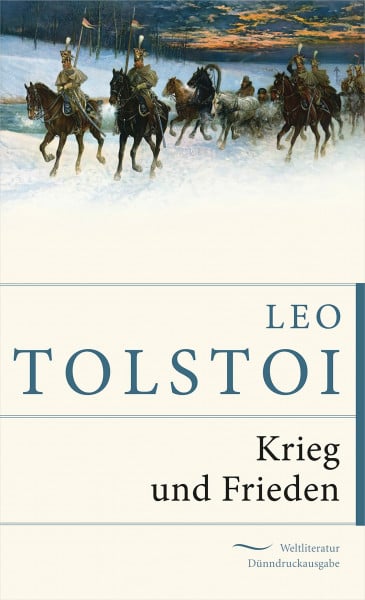 Krieg und Frieden (Weltliteratur Dünndruckausgabe, Band 4)
