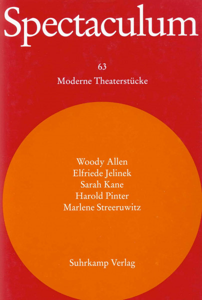 Spectaculum 63: Fünf moderne Theaterstücke