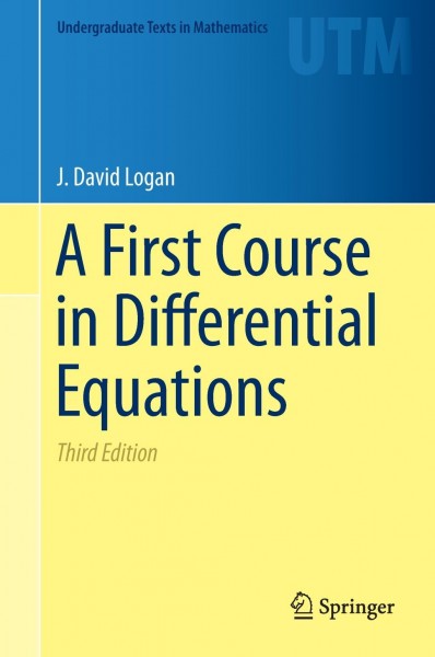 A First Course in Differential Equations