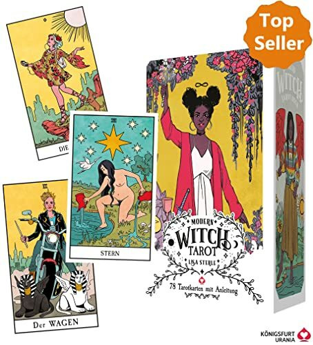 Modern Witch Tarot: 78 Tarotkarten mit Anleitung (Deutsche Ausgabe)