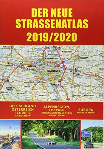 Straßenatlas 2019/2020 Deutschland/Europa: Deutschland - Österreich - Schweiz