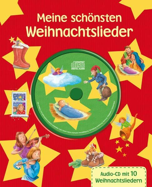 Meine schönsten Weihnachtslieder mit CD: Audio-CD mit 10 Weihnachtsliedern (Liederbuch mit CD)