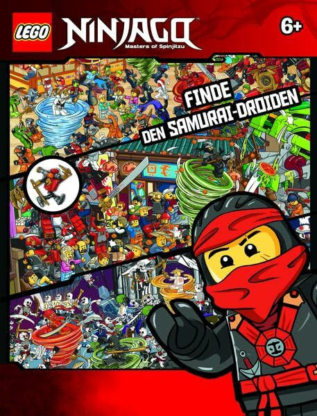 LEGO® NINJAGO™ Finde den Samurai-Droiden: mit LEGO Minifigur