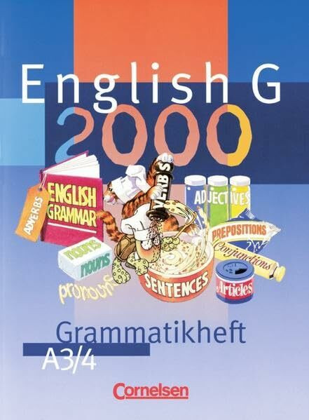 English G 2000, Ausgabe A, Grammatikheft für das 7. und 8. Schuljahr, Ausgabe A: Für Gymnasien