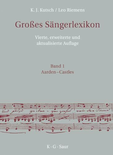 Großes Sängerlexikon