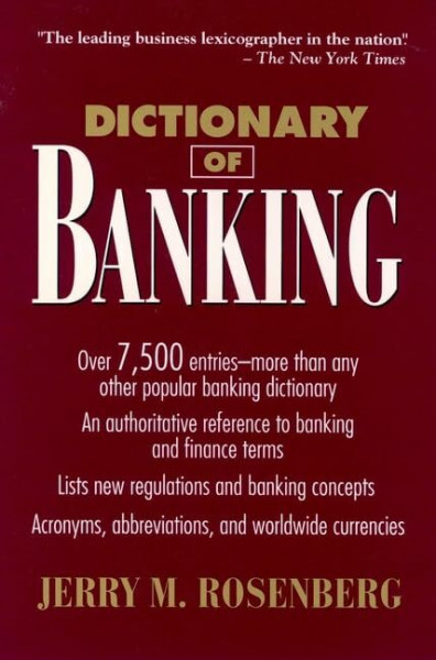 Dictionary of Banking