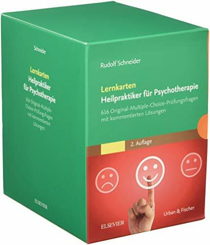 Lernkarten Heilpraktiker für Psychotherapie: 616 Original-Multiple-Choice-Prüfungsfragen mit kommentierten Lösungen