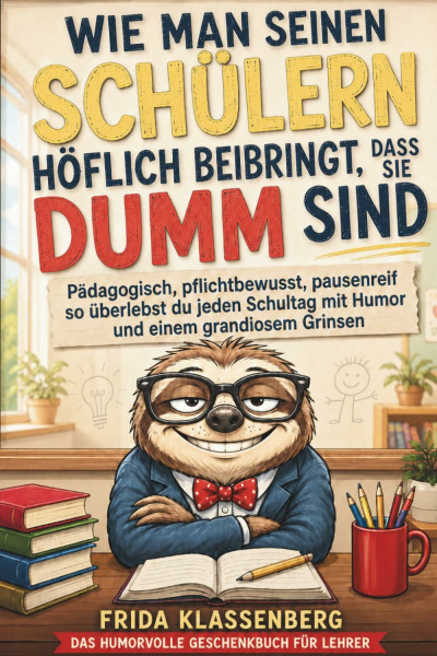 Wie man seinen Schülern höflich beibringt, dass sie dumm sind: Pädagogisch, pflichtbewusst, pausenreif - so überlebst du jeden Schultag mit Humor und einem grandiosem Grinsen (Geschenk für Lehrer)