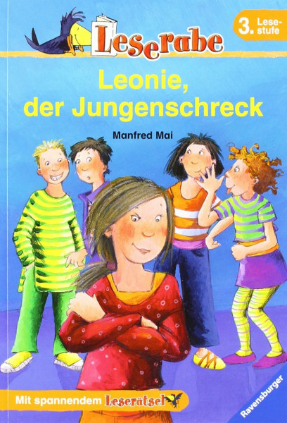Leonie, der Jungenschreck: Mit spannendem Leserätsel (Leserabe - Schulausgabe in Broschur)