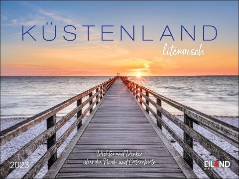 Küstenland literarisch Mini-Broschurkalender 2023
