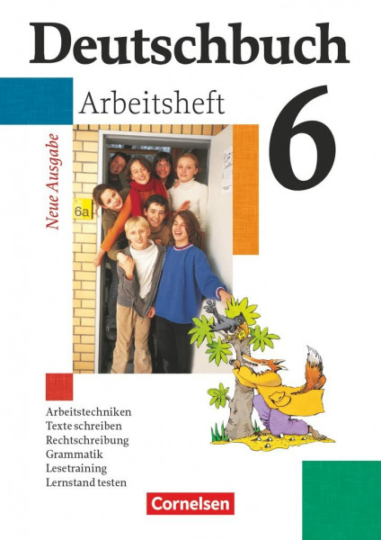 Deutschbuch Gymnasium 6. Schuljahr - Arbeitsheft mit Lösungen (Deutschbuch Gymnasium, Allgemeine Ausgabe - 2004, 6. Schuljahr)