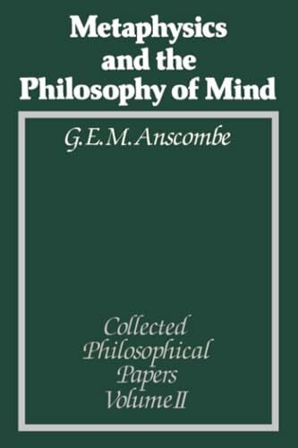 Metaphysics and the Philosophy of Mind: Collected Philosophical Papers, Volume 2