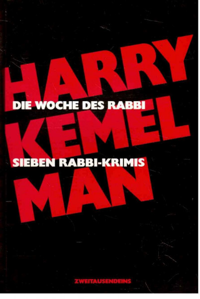 Die Woche des Rabbi: Sieben Rabbi-Krimis