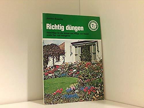 Richtig düngen.