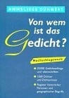 Von wem ist das Gedicht?